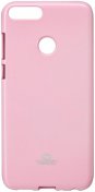 Чохол Goospery for Huawei P Smart - Jelly Case Pink  (8809550386228)