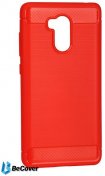 Чохол BeCover for Xiaomi Redmi 4 Prime - Carbon Series Red  (701391)