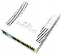 Switch, 5 ports, Mikrotik RB260GSP 10/100/1000Mbps