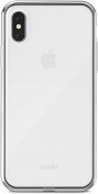 Чохол Moshi for Apple iPhone Xs/X Vitros Slim Stylish Protection Case Jet Silver  (99MO103201)