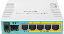 Switch, 5 ports Mikrotik RB960PGS 5x10/100/1000Mbps, USB