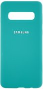 Чохол HiC for Samsung S10 - Silicone Case Green Full Protection  (SCS10GR)