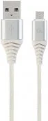 Кабель Cablexpert AM / Micro USB 1m White (CC-USB2B-AMmBM-1M-BW2)