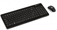 Комплект клавіатура+миша Canyon CNS-HSETW3-RU Black