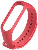Ремінець Climber for Xiaomi Mi Band 4 - Original Style Silicone Single Color Red (CBXM407 Red)
