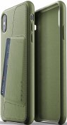 Чохол MUJJO for iPhone XS Max - Full Leather Wallet Olive  (MUJJO-CS-102-OL)