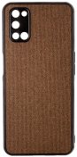 Чохол Milkin for Oppo A72 - Creative Fabric Phone Case Brown