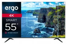 Телевізор LED Ergo 55DUS8000 (Android TV, Wi-Fi, 3840x2160)