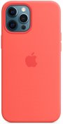 Чохол HiC for iPhone 12 Pro Max - Silicone Case without MagSafe Pink Citrus