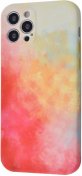 Чохол WAVE for Apple iPhone 12 Pro - Watercolor Case White/Red  (31775 White/Red)