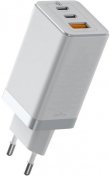 Зарядний пристрій Baseus GaN2 Pro Quick Charger 65W White (CCGAN2P-B02)
