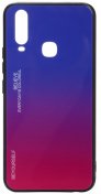 Чохол BeCover for Vivo V15/V17 - Gradient Glass Blue/Red  (704041)