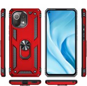 Чохол BeCover for Xiaomi Mi 11 Lite/Mi 11 Lite 5G - Military Red  (706644)