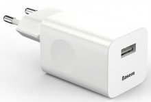 Зарядний пристрій Baseus Wall Charger White (CCALL-BX02)