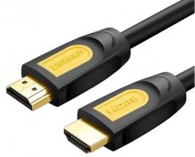 Кабель UGREEN HD101 HDMI / HDMI 1.5m Yellow/Black (UGR-10128)