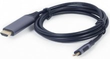 Кабель Cablexpert 4K 60Hz Type-C / HDMI 1.8m Gray (CC-USB3C-HDMI-01-6)