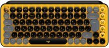 Клавіатура компактна Logitech Pop Wireless Blast Yellow (920-010716)