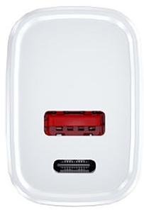 Зарядний пристрій Rock Space T43 Dual Port AC PD20W White (XY-PQ20092)
