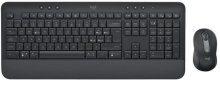 Комплект клавіатура+миша Logitech Signature MK650 Combo Us/Ukr Graphite for business OEM (920-011004)