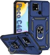 Чохол BeCover for Poco C40 - Military Blue (708203)