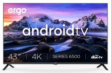 Телевізор LED Ergo 43GUS6500 (Smart TV, Wi-Fi, 3840x2160)