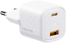 Зарядний пристрій VOLTME Revo Duo 30W GaN III White  (V2016)