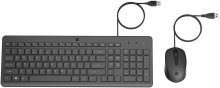  Комплект клавіатура+миша HP 150 USB Black (240J7AA)