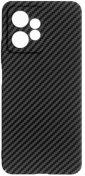 Чохол ColorWay for Xiaomi Redmi Note 12 4G - Slim PC Carbon Black  (CW-CSPCXRN124-BK)