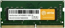 Оперативна пам’ять Atria DDR4 1x8GB (UAT42666CL19SK1/8)