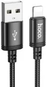Кабель Hoco X91 Radiance 2.4A AM/Lightning 3m Black (6931474788702)