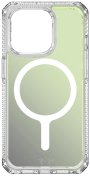 Чохол iTSkins for iPhone 15 Pro HYBRID R Iridescent with MagSafe green  (AP5X-HMAUM-IRGN)