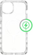 Чохол iTSkins for iPhone 15 Supreme R Spark with MagSafe Transparent  (AP5N-MGSPA-TRSP)
