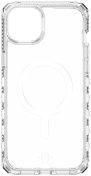Чохол iTSkins for iPhone 15 Pro Supreme R Clear with MagSafe Transparent white  (AP5X-MGCLR-TRPR)