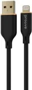 Кабель Proove Jelly Silicone 2.4A AM / Lightning 1m Black (CCJS20001101)