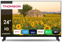 Телевізор LED Thomson 24HA2S13 (Android TV, Wi-Fi, 1366x768)