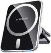 Кріплення для мобільного телефону BOROFONE BH43 Black/Silver (BH43BS)