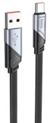 USB кабелі та розгалужувачі Hoco U119 USB AM/Type-C 1.2m Black {6942007605007}