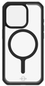 Чохол iTSkins for iPhone 15 Pro HYBRID R Sling 2.0 with MagSafe Black and transparent (AP5X-HMASL-BKTR)