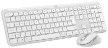 Комплект клавіатура+миша Logitech Signature Slim Combo MK950 Off White (920-012491)