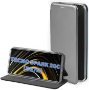 Чохол BeCover for Tecno Spark 20C BG7n - Exclusive Gray (711250)