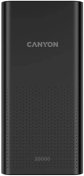 Батарея універсальна Canyon PB-2001 20000mAh 2.1A Black (CNE-CPB2001B)
