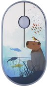 Миша 2E MF300 Capybara Swim Silent Wireless Blue  (2E-MF300WCAPIBARABL)