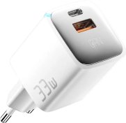 Зарядний пристрій Essager PoleStar GaN Travel Charger 33W White  (ECTAC-JXB02-Z)