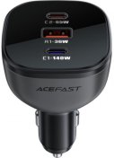 Автомобільний зарядний пристрій Acefast B14 165W Black (6974316282938)