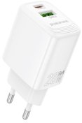 Зарядний пристрій BOROFONE BN27 Fuente QC3.0 PD 20W White  (6941991120268)
