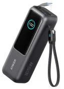 Батарея універсальна Anker 25000mAh 165W Built-In Double USB-C Cables Black (A1695H11)