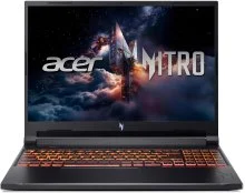 Ноутбук Acer Nitro V 16 ANV16-72-95NP NH.QZREU.008 Black - 16" IPS 180 Гц / Intel Core 9 / 270H / DDR5 32 ГБ / PCI-E SSD 1 ТБ / GeForce RTX 5070
