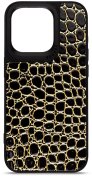 Чохол Harder for Apple iPhone 14 Pro - Crocosaur Black (ARM76719)