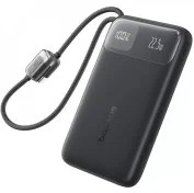 Батарея універсальна Baseus EnerFill FC11 10000mAh 22.5W Cosmic Black with Built-in Cables Lightning / Type-C (E0027R04)