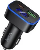 Автомобільний зарядний пристрій Hoco Z63B Barry QC3.0 PD 30W Black (6942007666244)